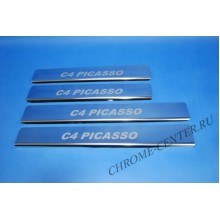 Накладки на пороги Citroen C4 PICASSO (2006-2013)